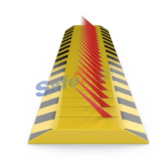 Safeagle Traffic Spikes Barrier Vehicle Entrance Road Blocker Hydraulic Automatic Tire Killer