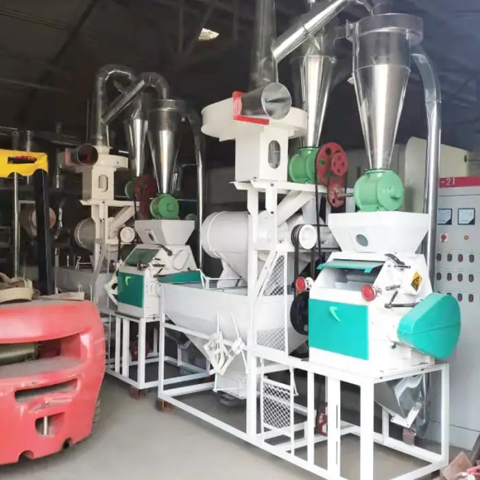 Size50 Sift Compact Brazil 20t Solar 6fy 35 Grade 1 Corn Grain Wheat Maize Flour Mill Milling Machine