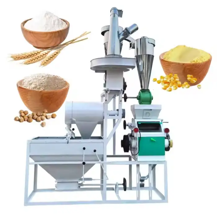 Commercial Full Automatic Mill Flour Wheat/ Maize /Corn/complete Rice Flour Mill Miller Milling Machine