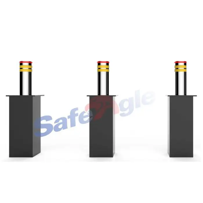 Safeagle Automatic Hydraulic Retractable Steel Integrated Rising Parking Bollard