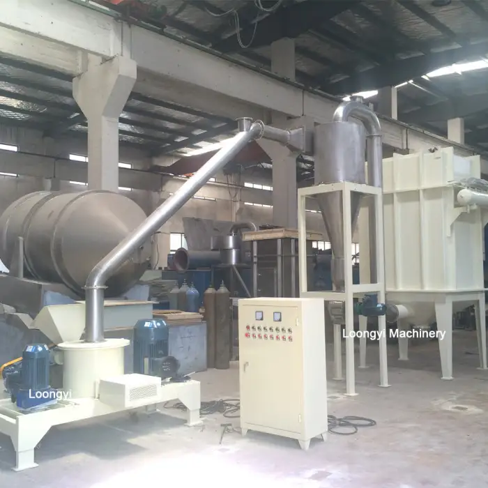 Air Classifier Flour Arabic Gum Powder Mill Machine Dry Cassava Peanut Powder Grinding Machine