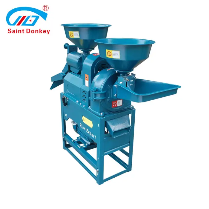 Rice Processing Machine Combined with Corn Flour Mill Machine