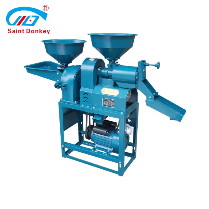 Rice Processing Machine Combined with Corn Flour Mill Machine