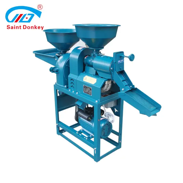 Rice Processing Machine Combined with Corn Flour Mill Machine