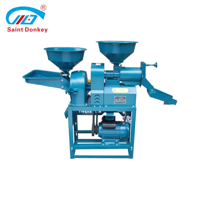 Rice Processing Machine Combined with Corn Flour Mill Machine