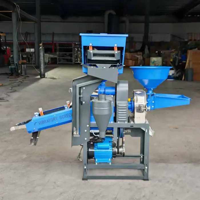 Rice Milling Machine Combined Rice Milling Flour Mill Best Quality Roller Mini Rice Mill