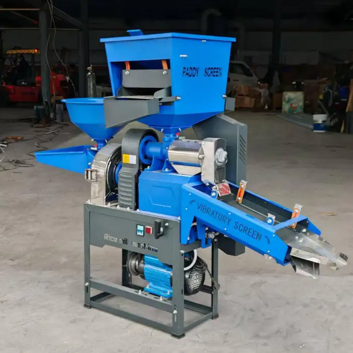 Rice Milling Machine Combined Rice Milling Flour Mill Best Quality Roller Mini Rice Mill