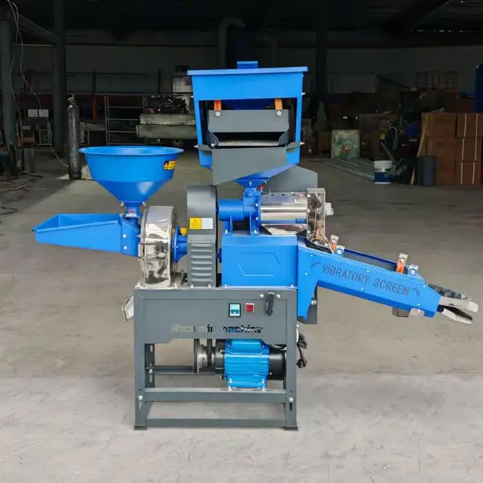 Rice Milling Machine Combined Rice Milling Flour Mill Best Quality Roller Mini Rice Mill