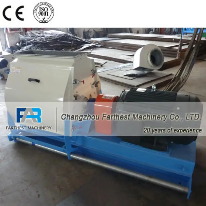 Large Capacity Maize Flour Chicken Feed Hammer Mill Crusher