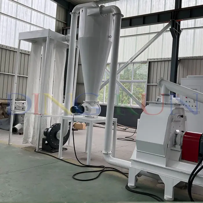 Wood Powder Flour Making Machine Production Line Wood Mill Pulverizer