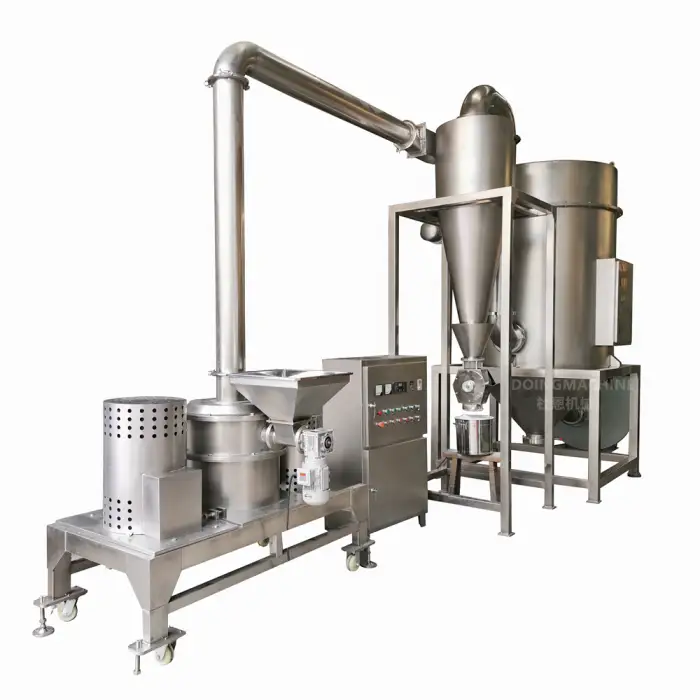 WFJ Dry Cassava Flour Grinding Mill