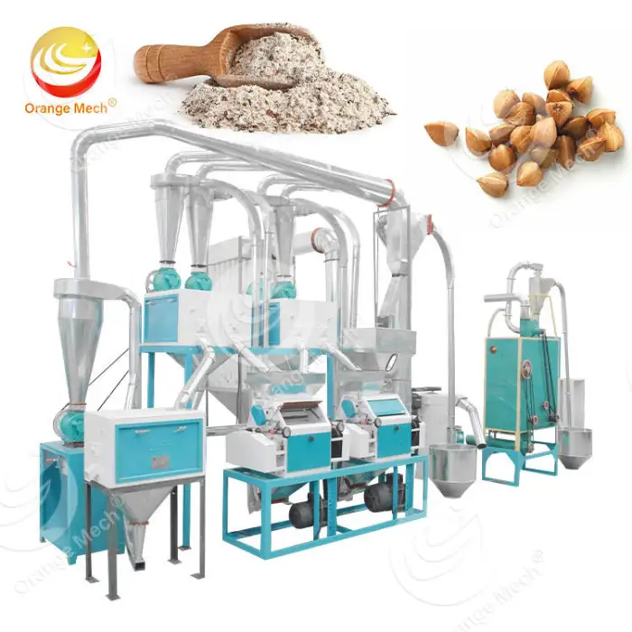 10 Ton Maize Flour Grinding Mill Machine Maize Wheat Milling Machine