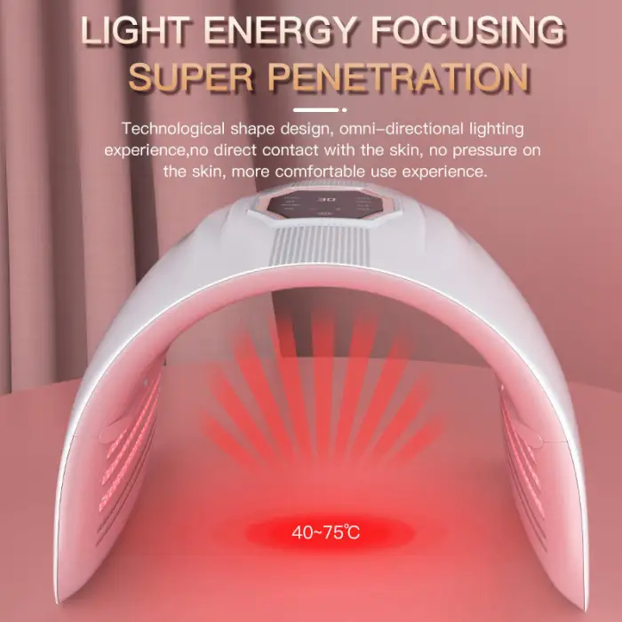 Home Use Beauty Trend Phototherapy Instrument Face Beauty Massage Lifting Facial Massager Vibrating Beauty Device Products