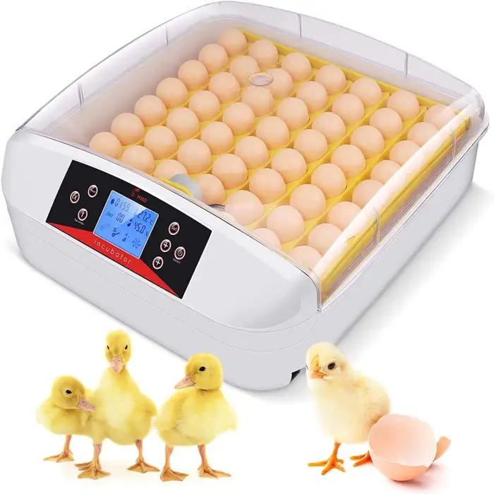 56A 110V Auto Egg Hatching Machine with LED Screen Egg Incubators