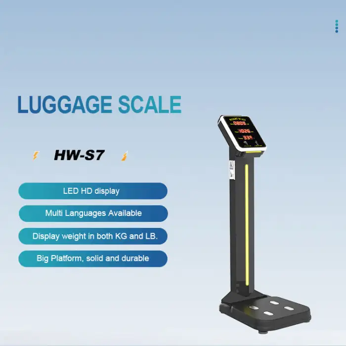 Coin Operated Airport Luggage Scale Airport Coin Operated Luggage Scale