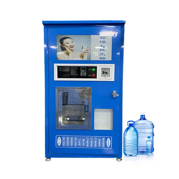 Stainless Steel Water Filtration Airport Subway Station Public Water Vending Machine