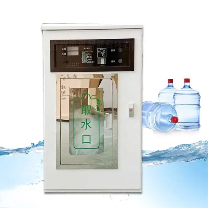 Stainless Steel Water Filtration Airport Subway Station Public Water Vending Machine