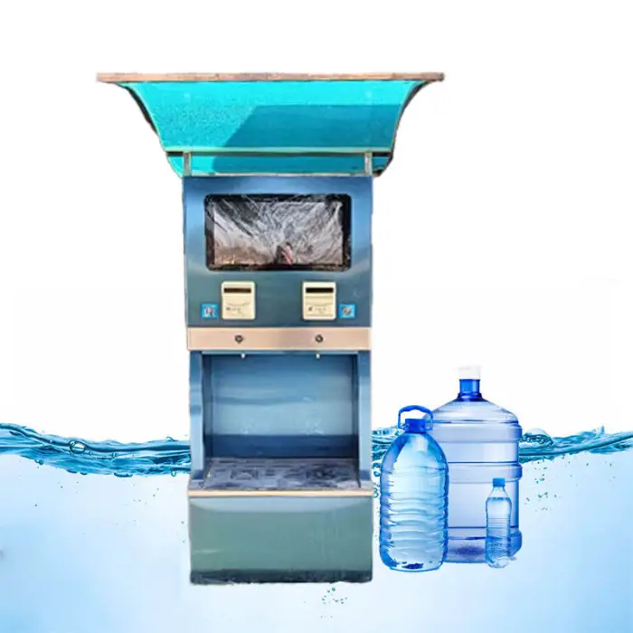 Stainless Steel Water Filtration Airport Subway Station Public Water Vending Machine