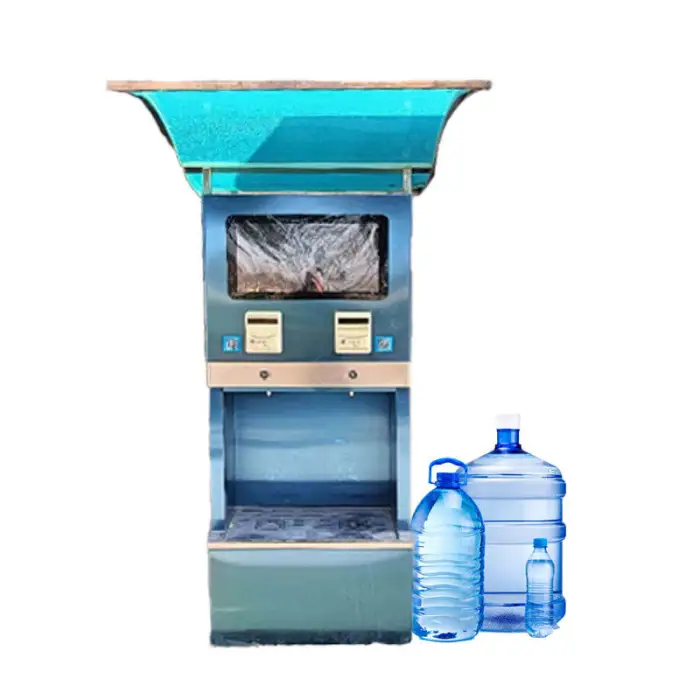 Stainless Steel Water Filtration Airport Subway Station Public Water Vending Machine