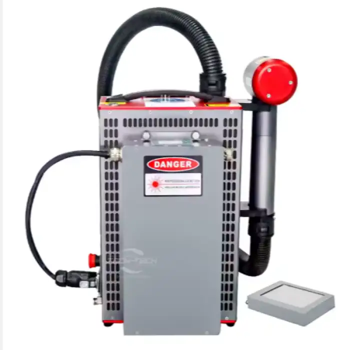 Removal Rust Fiber Portable 3 in 1 Welding Cutting Backpack Tpc-200w 500w Machine Paint and Pulse Lens Laser Cleaning Stone