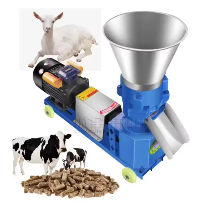 Small Animals Cattle Sheep Chicken Feed Granulator Heavy-Duty Granulator for Animal Feed Agriculture