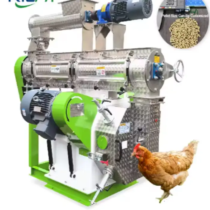 1-2t/h Animal Chicken Poultry Feed Mill Equipment in Usa