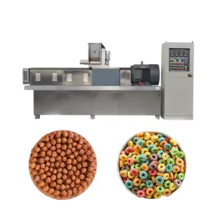 500kg/h Breakfast Cereals Snacks Processing Line Machines