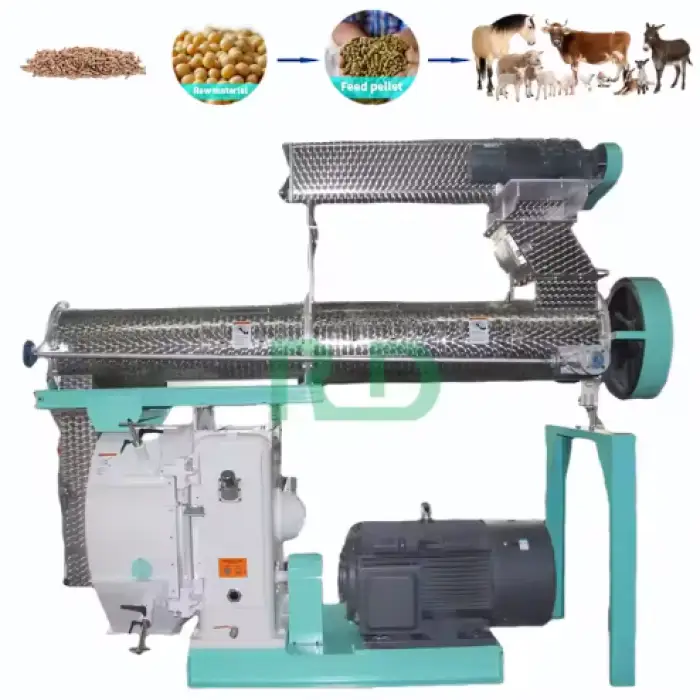 Professional Agricultural Machinery 1-10t/h Animal Feed Pelletizer for Animal Food