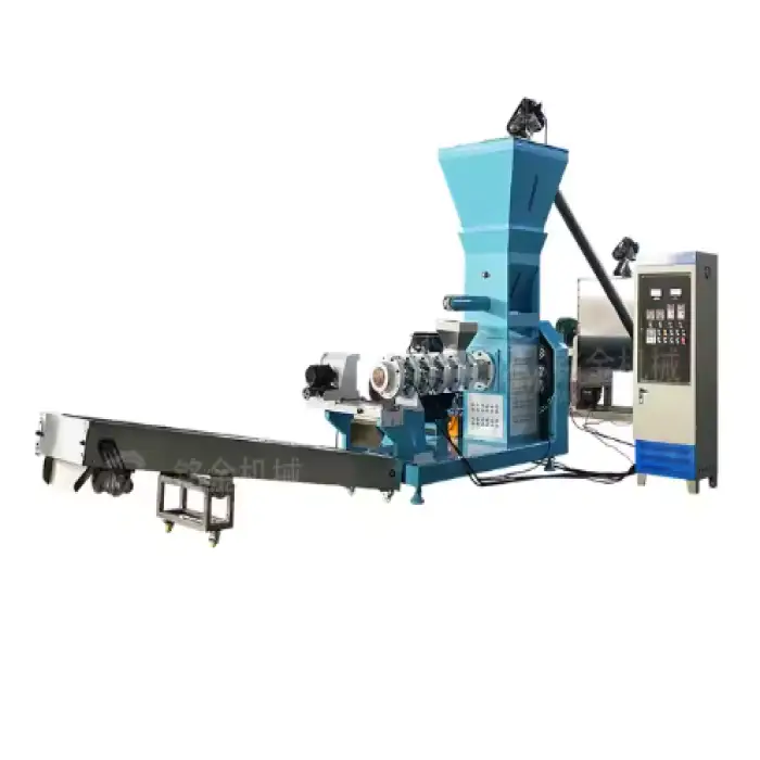 Aquatic Extruder Feed Processing Line Agricultural Floating Fish Pellet Making Machine Processing Line