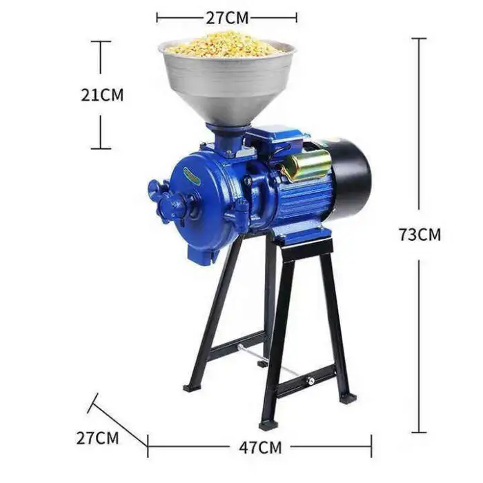 Wheat Corn Milling Machine Flour Mill Standard Flour Milling Machine Grain Grinder Grinding Crushing Machine