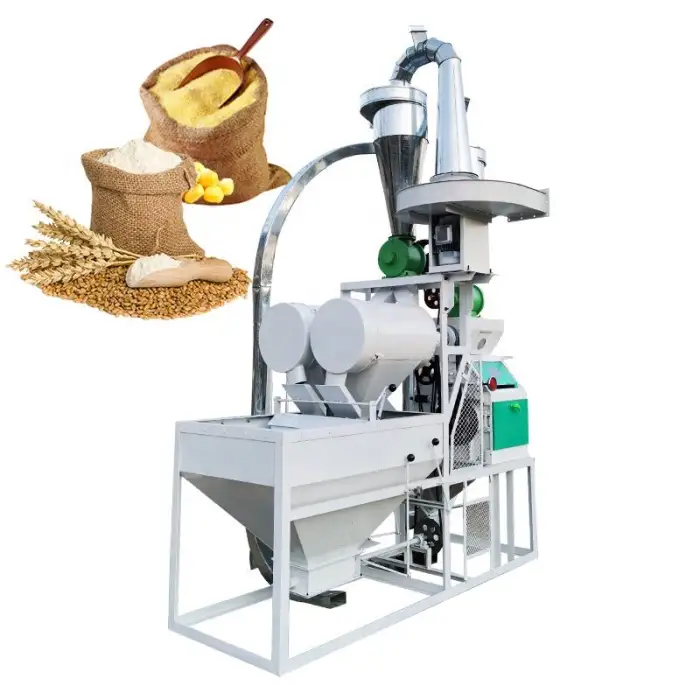 100tpd 2022 10 Ton Wheat Flour Corn Mill Grain Milling Machine