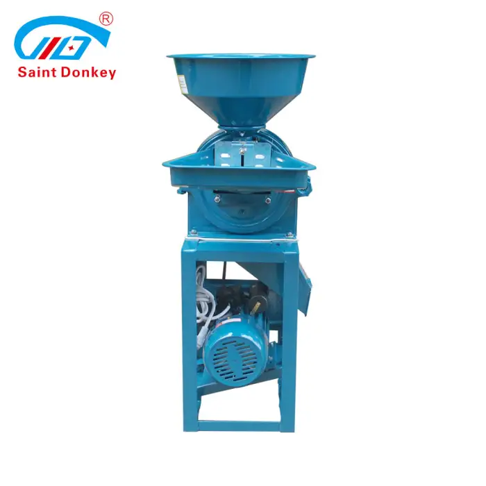 Electric Petrol Farm Use Corn Chili Maize Spice Powder Crusher Flour Mill Machine