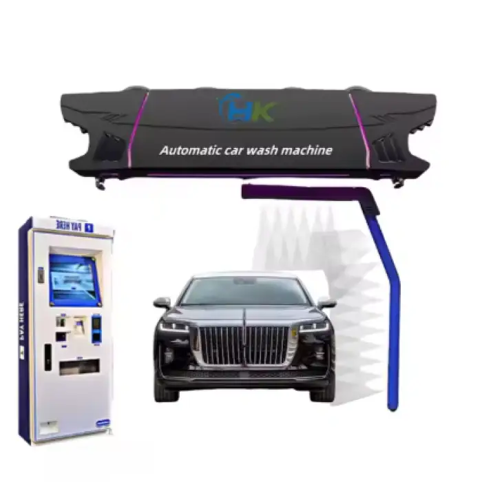 360 Intelligent Automatic Control Touchless Vehicle Car Wash Cleaning Machine