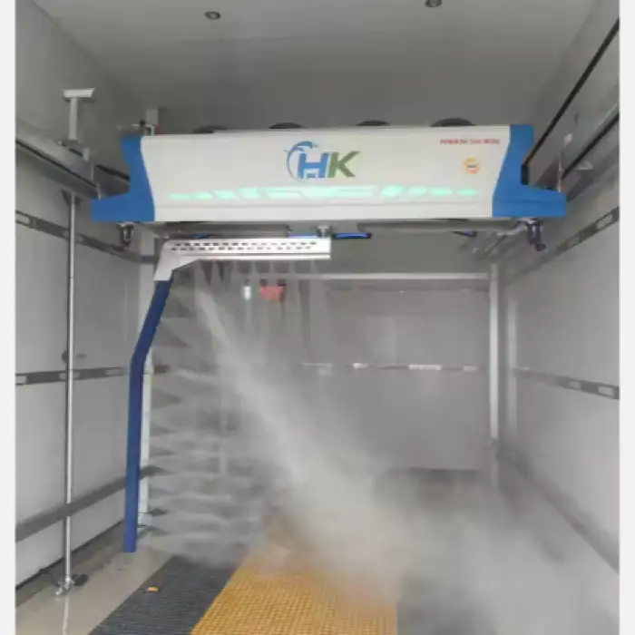 360 Intelligent Automatic Control Touchless Vehicle Car Wash Cleaning Machine