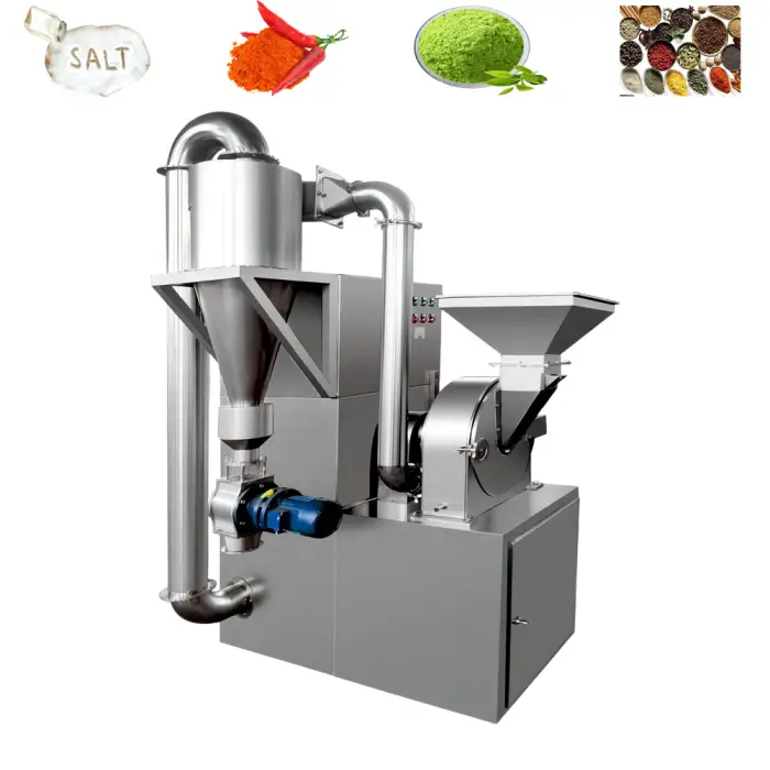 DZJX Industrial Dried Chili Kava Root Grinding Machine Herbs Seasoning Pulverizer Cumin Seeds Powder Grinder