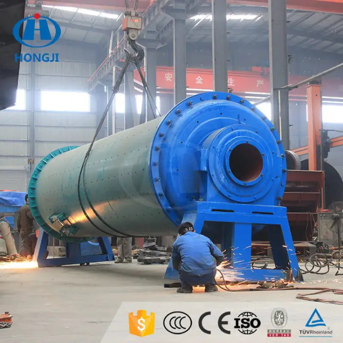 Dry/Wet Grinding Type Grate/Overflow Ball Mill