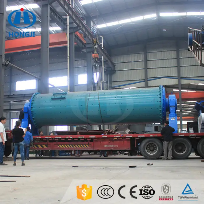 Dry/Wet Grinding Type Grate/Overflow Ball Mill