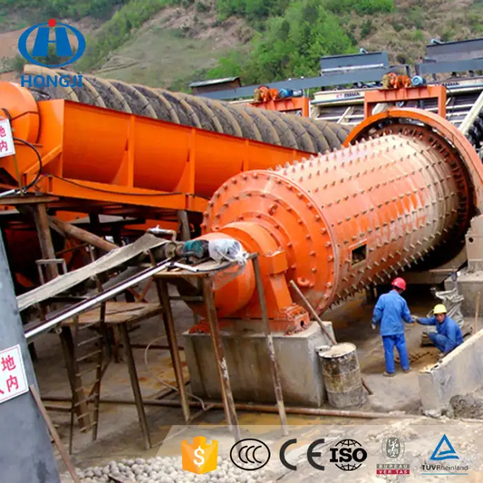 Dry/Wet Grinding Type Grate/Overflow Ball Mill