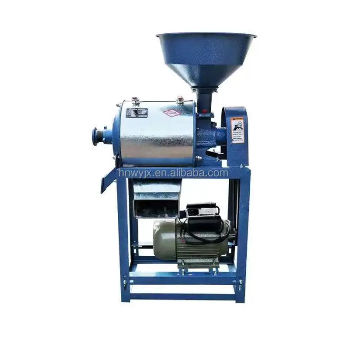 Electric Flour Mill for Wheat Rice Corn Bean Grinding Small Electric Grinder with Engine/Motor for Powder Making