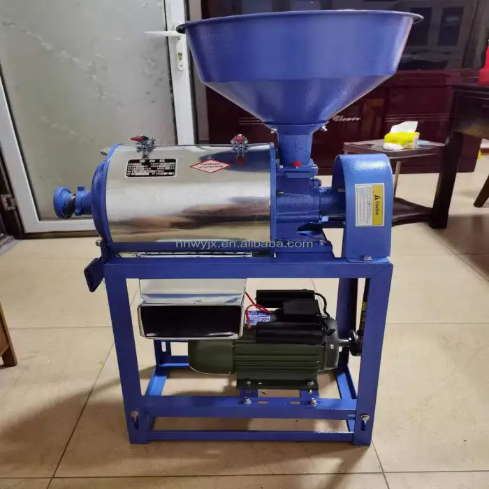 Electric Flour Mill for Wheat Rice Corn Bean Grinding Small Electric Grinder with Engine/Motor for Powder Making