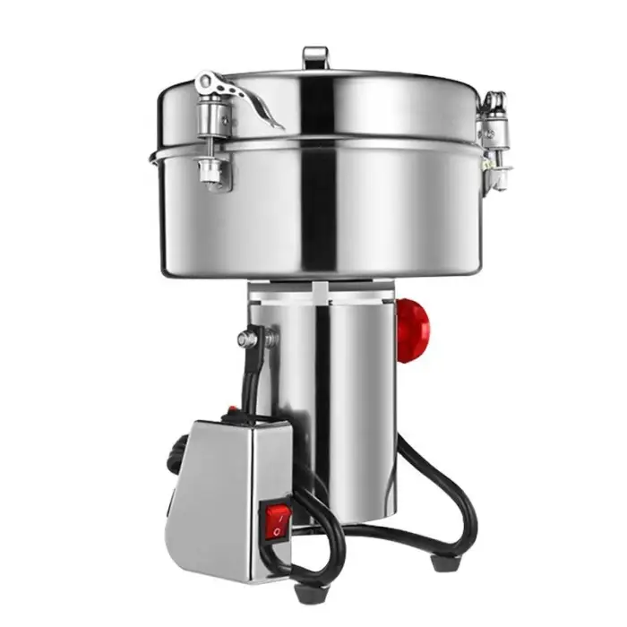 MJ 4500G Mini Commercial Flour Mill Rice Corn Cocoa Soybean Coffee Powder Grinder Home Powder Grinding Machine