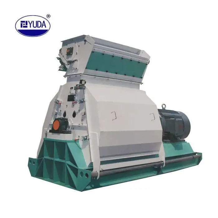 YUDA Flour Wheat Pellet Grain Corne Hammer Milling Straw Maize Pallet Maker Grind Wood Grinder Rice Corn Mill Machine