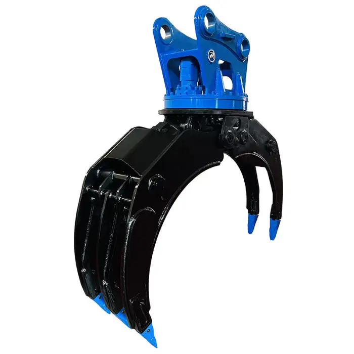 Hydraulic Forest Grab Excavator Log Rotating Grapple Log Rotating Grapple