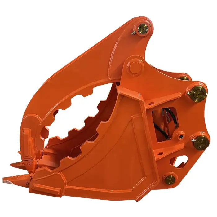 Excavator Attachment Garden Machinery Grab Bucket