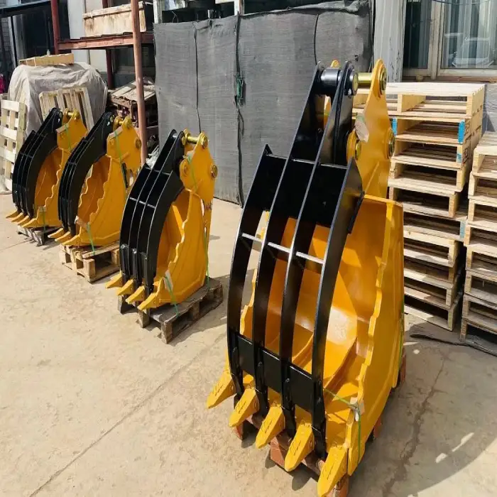 Excavator Attachment Garden Machinery Grab Bucket