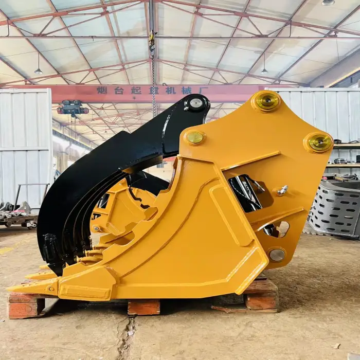 Excavator Attachment Garden Machinery Grab Bucket