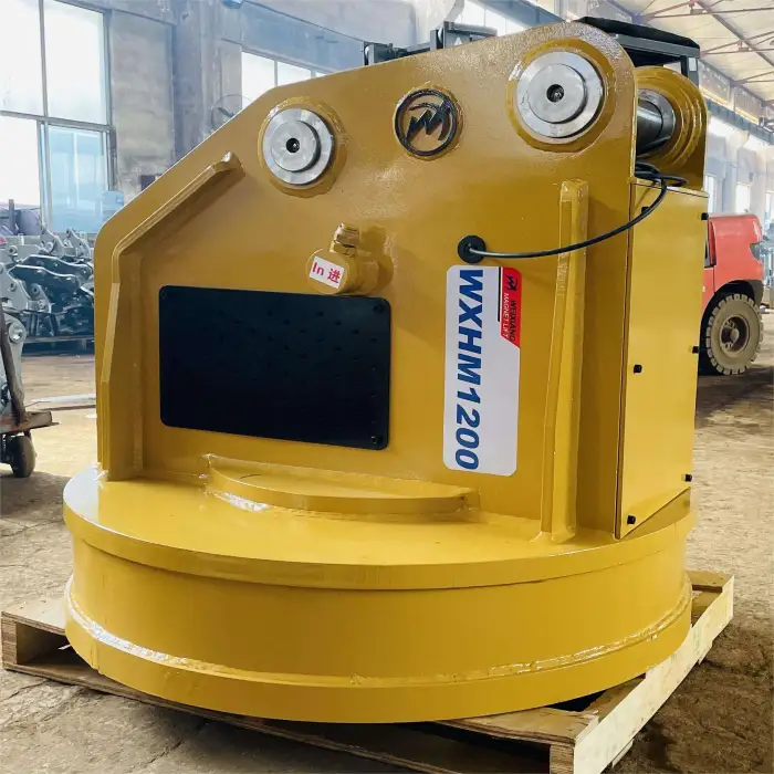 Yantai Weixiang 20Ton, 30Ton, 40Ton Steel Scrap Hydraulic Excavator Lifting Electro Magnet