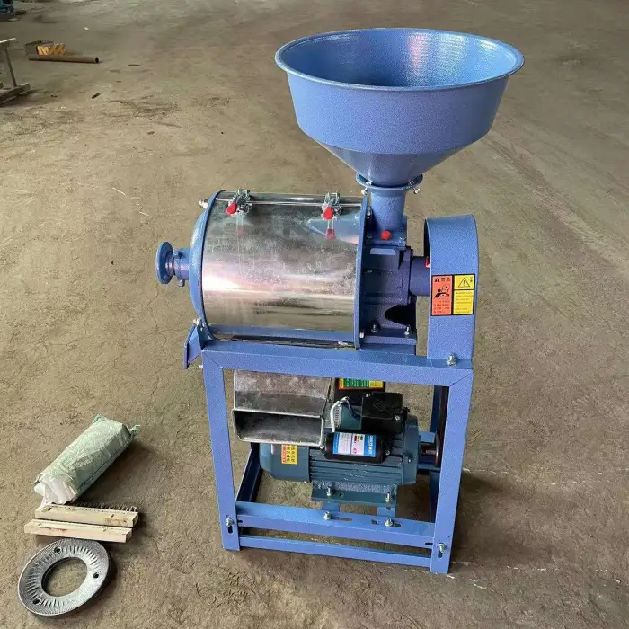 Mini Flour Milling Grinding Machine Rice Corn Herbs Cereal Grinder Electrical Corn Grain Flour Mill Crushing Machine