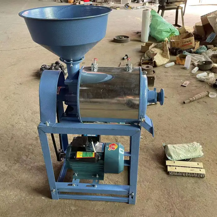 Mini Flour Milling Grinding Machine Rice Corn Herbs Cereal Grinder Electrical Corn Grain Flour Mill Crushing Machine