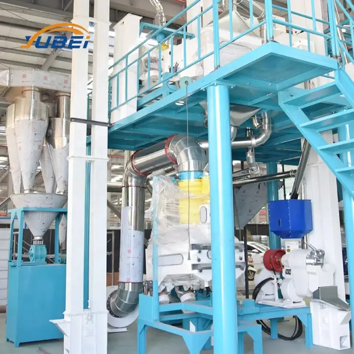 30 Tons Per Day Fully Automatic Maize Milling Machine Flour and Packing Complete Set Combined